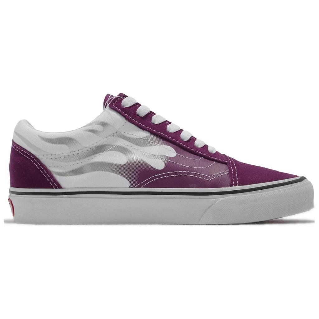 Vans Old Skool Purple Flame Men Sneakers Dark-Purple True-White VN0A4U3BXEZ