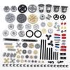 MOC Technische Teile Steine Stift Hebearm Noppenloser Träger Achsverbinder Platte Zahnrad Auto Spielzeug Kompatible Bausteine Spielzeug