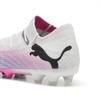 PUMA Future 7 Ultimate in size HG/AG White/Black/Poison Pink, 28.0cm