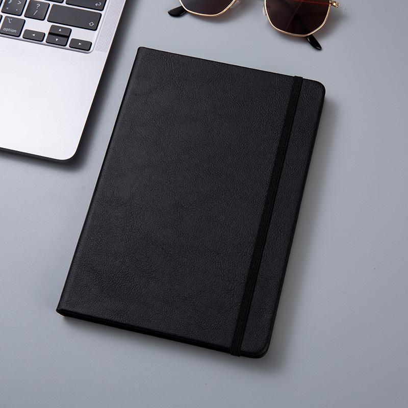 

Деловой сувенир, Подарочный набор блокнотов, Блокнот А5 на ремешке, Ретро блокнот с надписью A5 чёрный