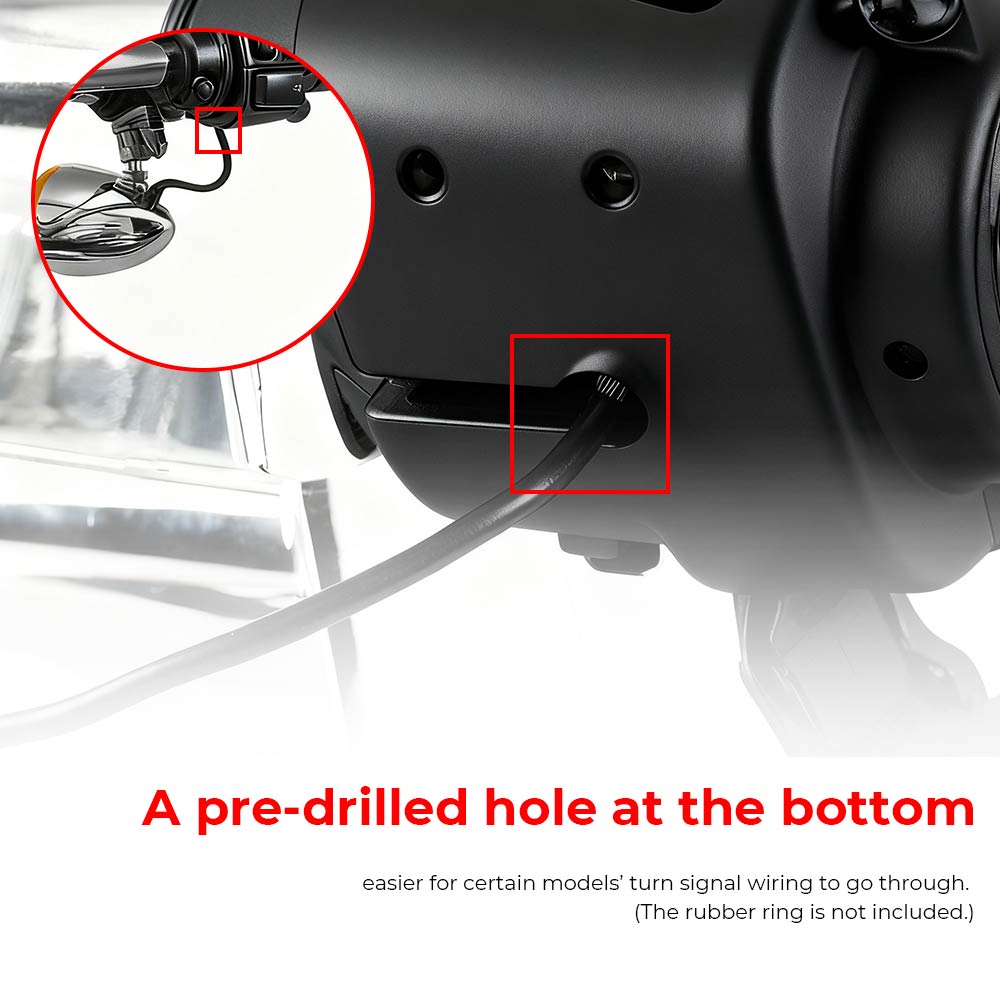 Motorcycle Handlebar Control Switch Housings Cover Kit Chrome Aluminum Accessory For Harley Davidson 2014-Later XL Dyna Softail