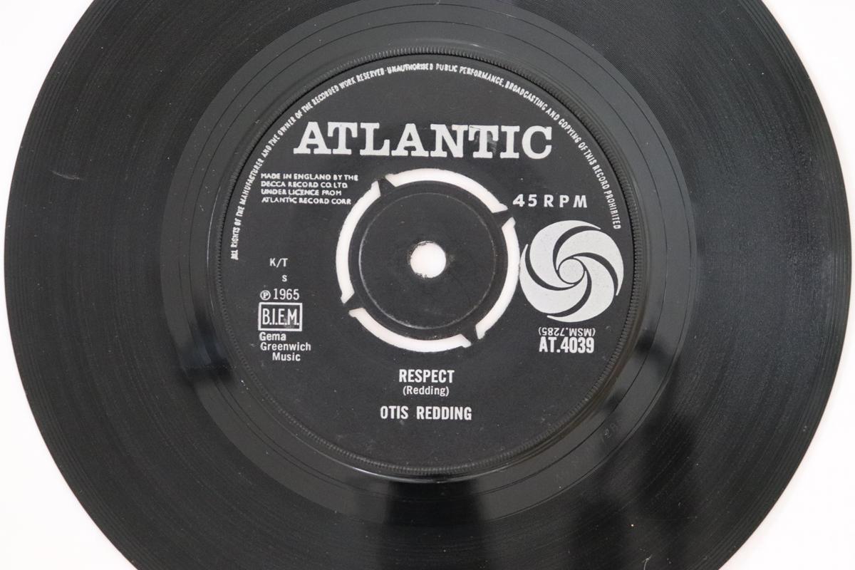 

7-дюймовая пластинка OTIS REDDING - Respect AT4039 Atlantic 1965 UK Соул/Фанк Б/У