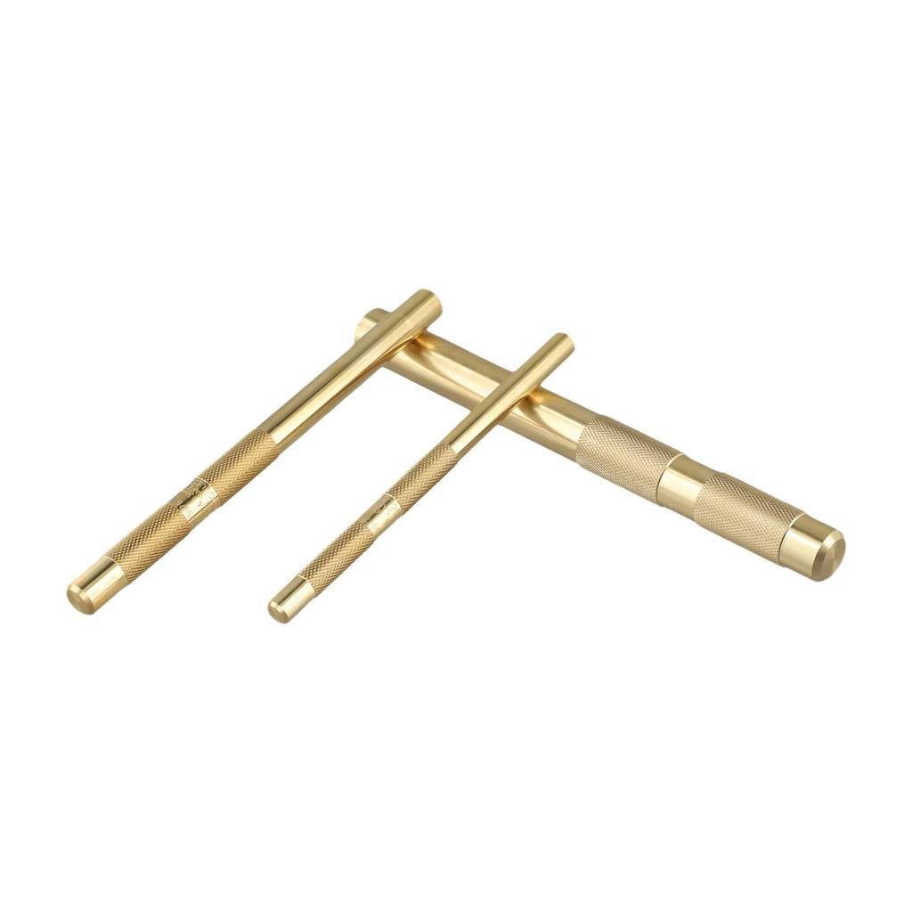 Brass Punch Set 1 2 Inch Brass Drift Punch Set Erosion Resistant High Machinability Knurled Grip Rust Resistant