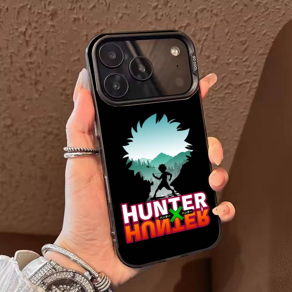 Anime H-Hunter X Hunter Phone Case Color Silver Shell For IPhone 17 16 15 14 13 12 11 Pro Max Plus