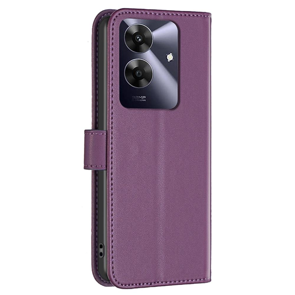 BINFEN COLOR BF17 Für Realme Note 60/Note 60x 4G/C63 4G/C61 4G Hülle Brieftasche Folio Klapp Leder Handyhülle