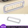 Center Console Button Frame Sticker Trim For Kia Carnival 2022-2023 Matte Silver