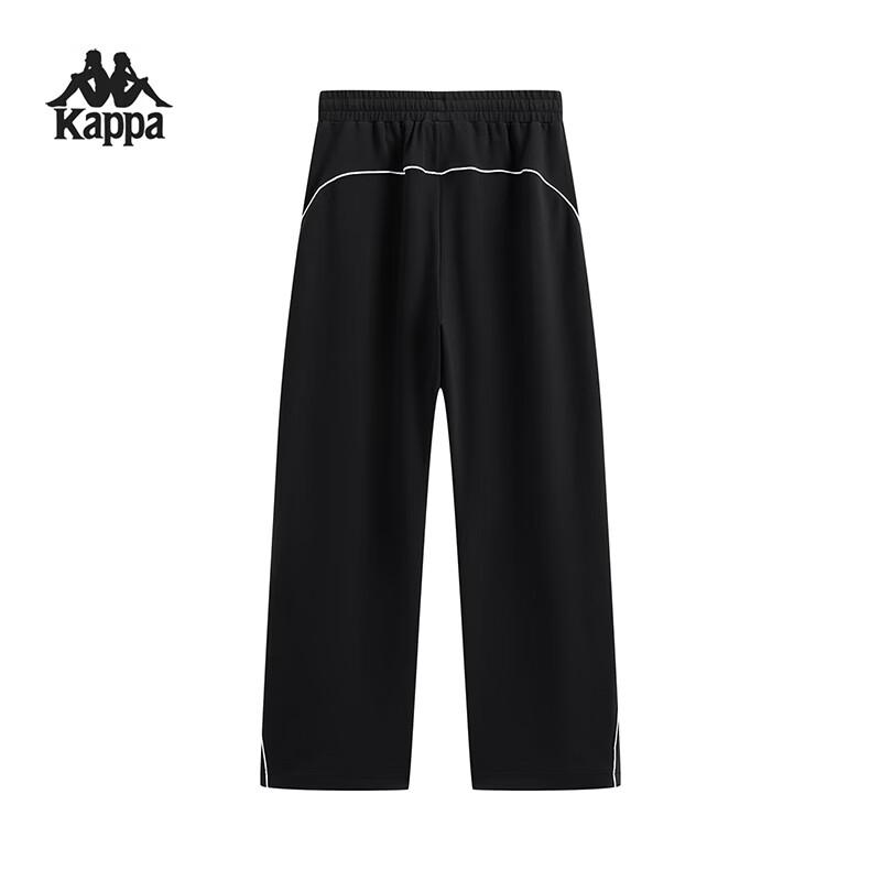 Kappa Women's Striped Loose Straight-Leg Sport Pants