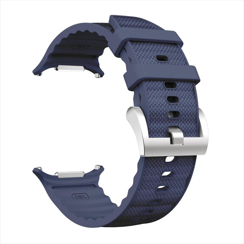 Silicone Nylon Strap For Galaxy Watch Ultra Peakform Band Wristband For Samsung Watch Ultra 47mm Sports Watchband Bracelet