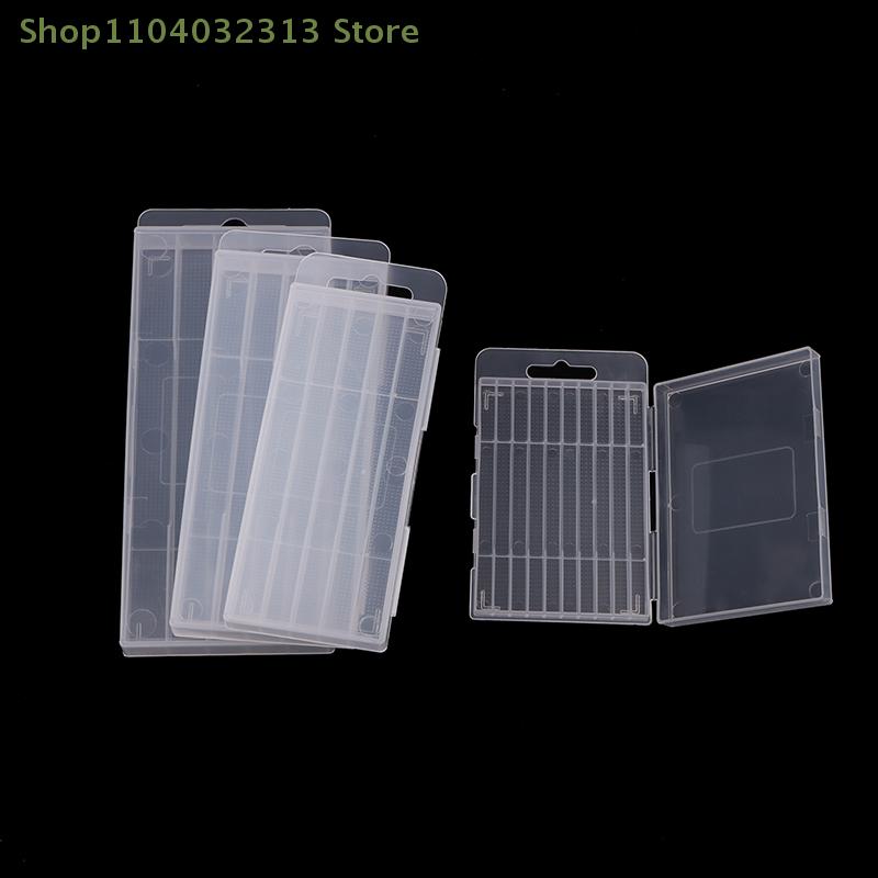 5/10 Hole Transparent Packaging Case Plastic Twist Drill Empty Box Storage Box Toolbox Tool Accessories Woodworking Drill Bit