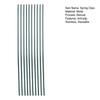 10Pcs 20cm Christmas Flower Spring Clips Mini Metal Clips Elastic Stainless Flower Ornament Fixed Hair Clips Fake Flower Poles