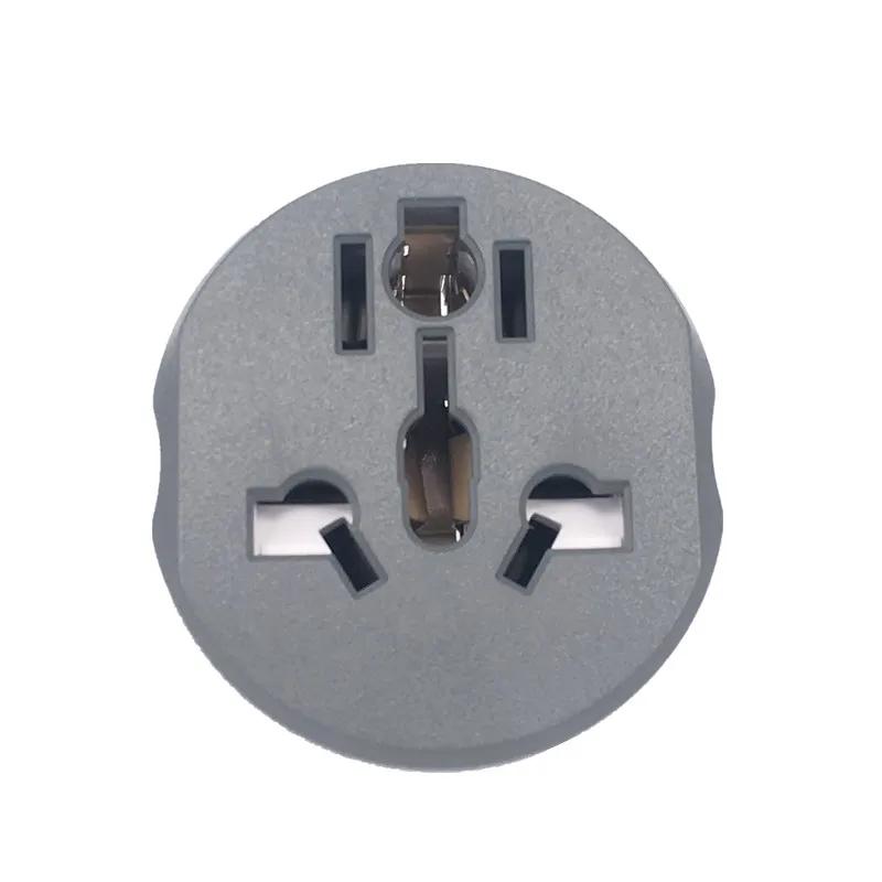 

Адаптер для вилки ЕС AU UK US to EU Euro Plug Adapter Converter Европейский дорожный адаптер Australia America China USA CN to EU Sockets серый