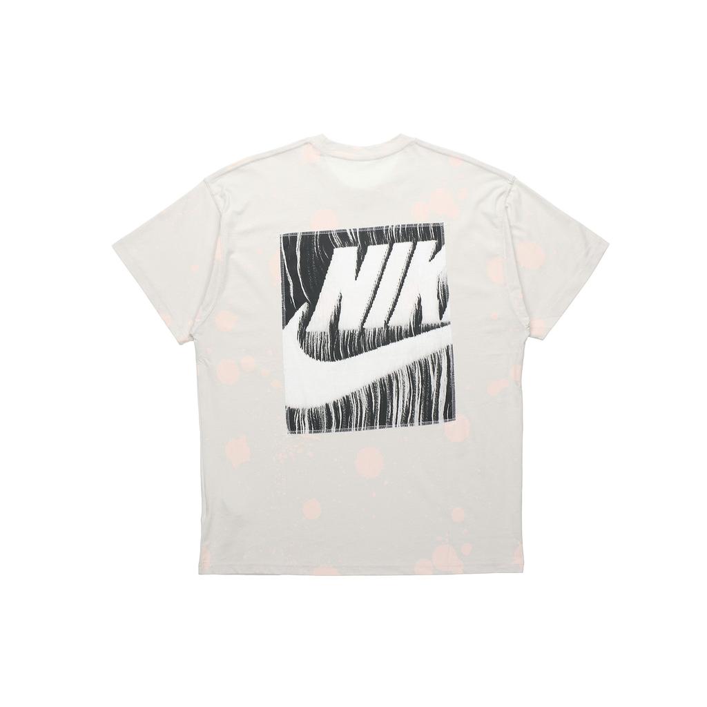 Nike Sportswear Splash Ink Print Crew Neck T-Shirt Men Tops Light-Bone CW0381-072