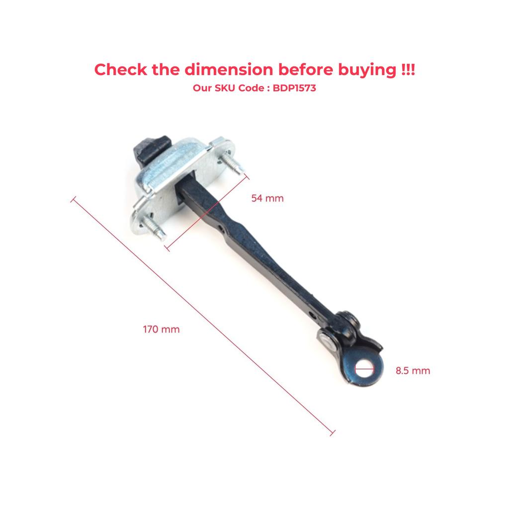EDP1573 Rear Door Stop Check Assy Limiter Strap for Renault Dacia Jogger RK 2021-On 824316685R