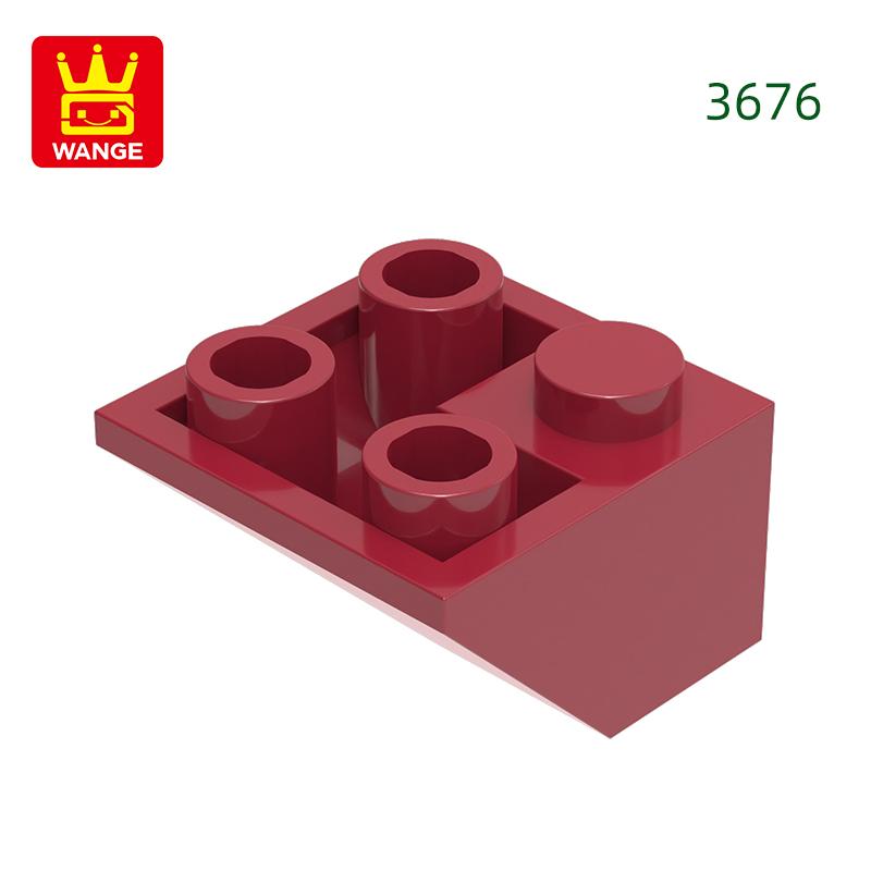 Non-Toxic 98Pcs/Lot 3676 Slope Inverted 45° 2X2 Double Convex Block Moc Color Accessories Compatible With Brick Diy Children Toy