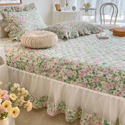 Sweet Princess Style Non-slip Bed Cover