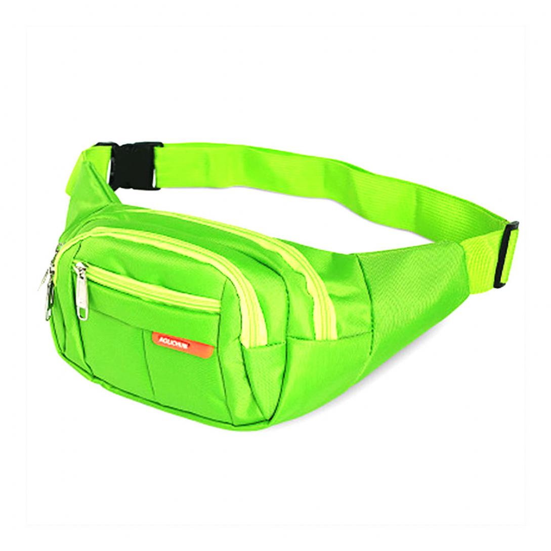 

Наша пешеходная экскурсия Унисекс Спорт на открытом воздухе поясная сумка Водонепроницаемая сумка через плечо Сумка для хранения зелёный