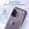 Crystal Clear Bling Glitter Case for IPhone 17 Air 14 13 11 15 16 Pro Max 12 Mini XS Plus 17Air 17Pro IPone Women Girls Cover