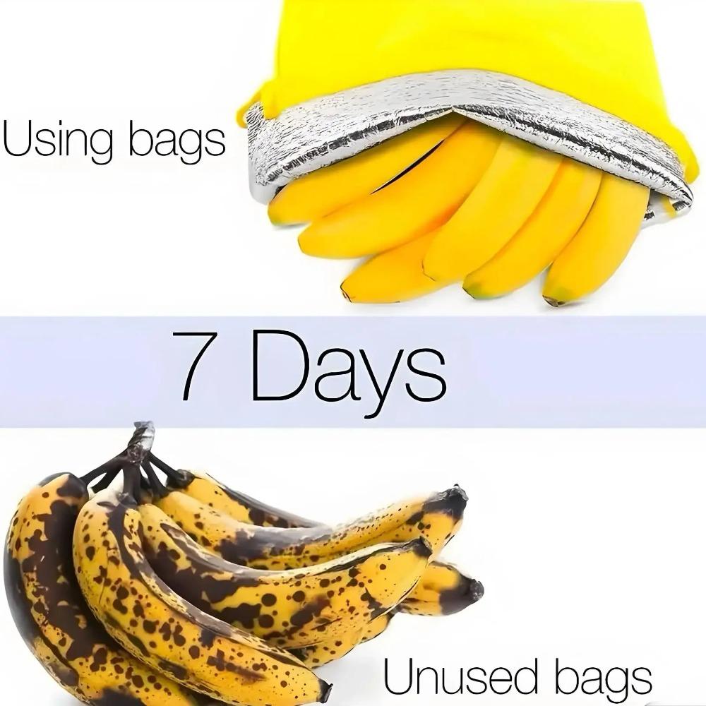 1Pcs Durable Yellow Banana Storage Bags Insulated Fruit Vegetable Fresh-keep Bundle Pocket Drawstring Banana Preserve Bag 489₽