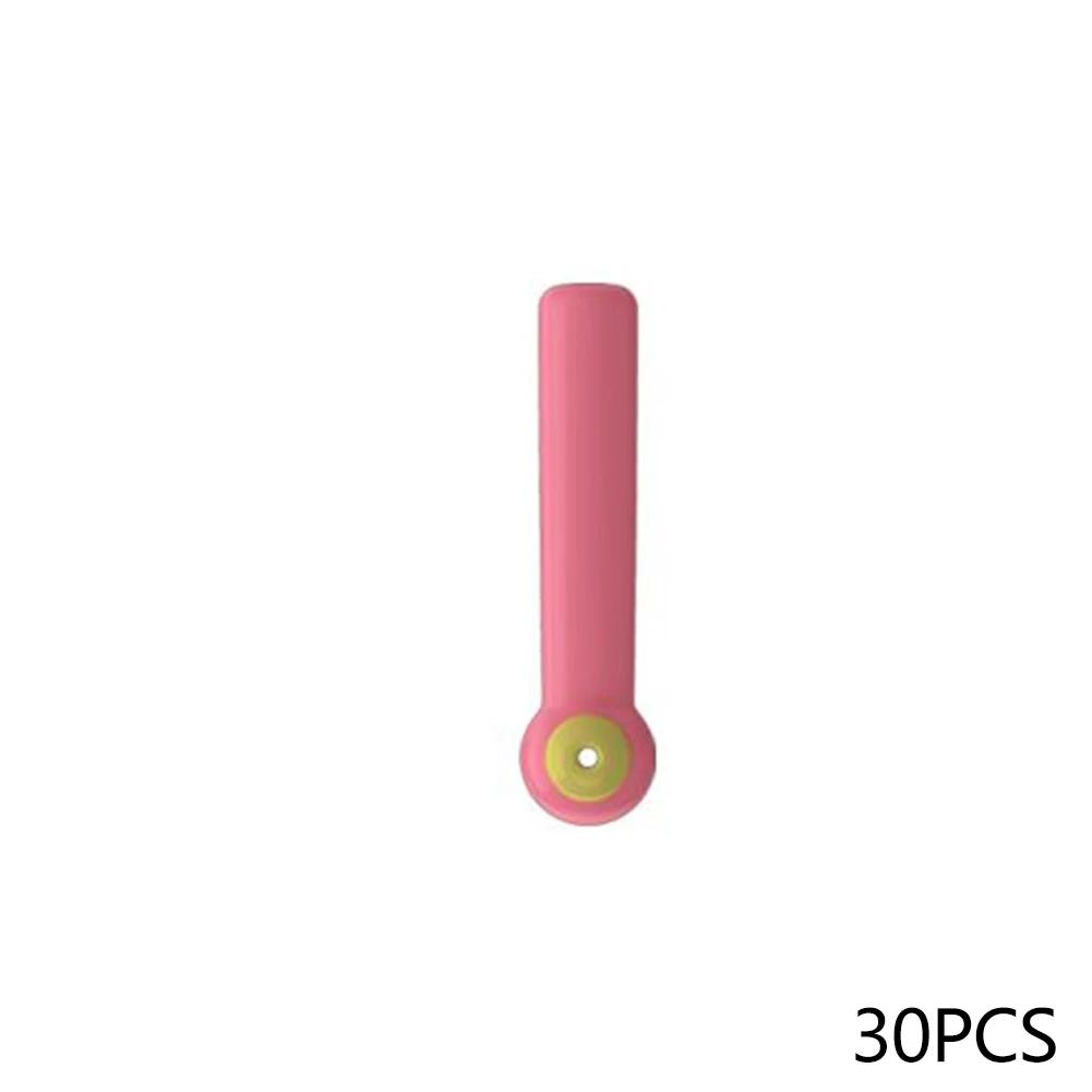 

30Pcs Pink Double Core Power Float Adapter Super Tight Silicone Fishing Float Seat For Competition Black Pit Fishing Accessories