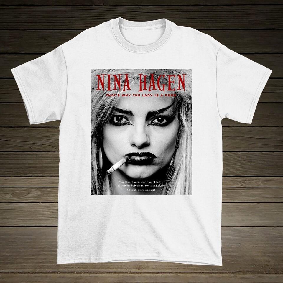 New NINA HAGEN Album Collection Gift For Fan S to 5XL T-shirt GC1519 XXXXL