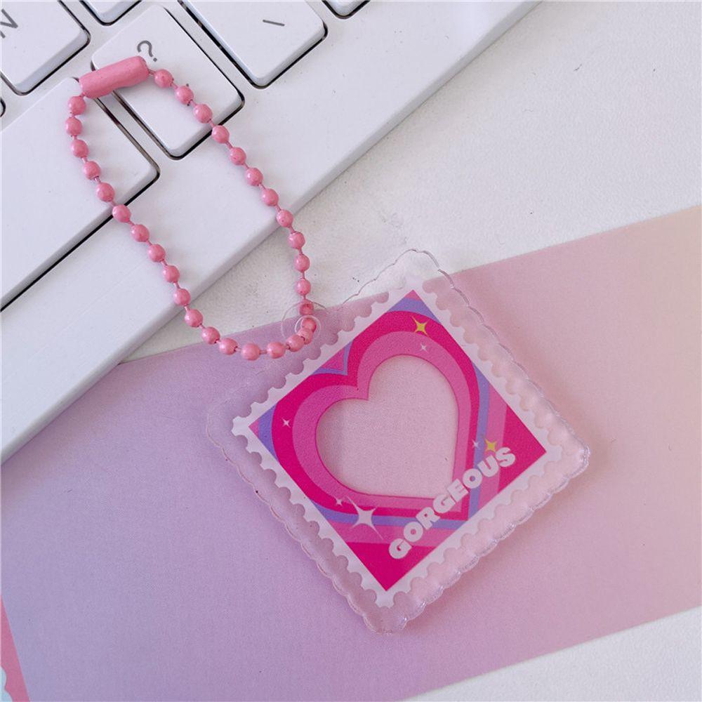 

Держатель Коллекция Звезд Фоторамка Фотокарточка Брелок 1 дюйм Фотоальбом Кулон для погони за звездами G