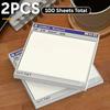 2PCS Unique Mini Memo Pad Self-Adhesive Reminder Notes Daily Planner