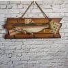 Handmade Wood Fish Wall Hanging Ornaments Unique Fish Decor Hook  Home Decor