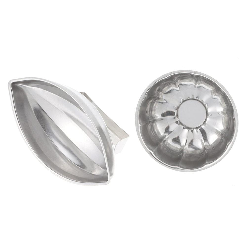 Flower Petal Shape Flower Shape Rics Mould Papaya Shape Rice Mould For Dish Up Decoration