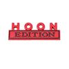 1Pc 3D Metal HOON Edition Logo Car Front Grille Badge Side Fender Rear Trunk Emblem Sticker Decal