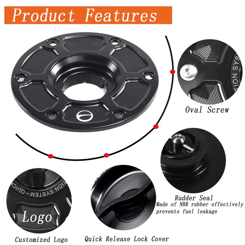 For 1290 Super Duke R/1290 Super Duke GT Quick Action Racing Fuel Tank Cap Motorcycle With Key Anti-Theft Engine Oil Filling Cap
