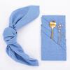 50PCS Cotton Sewing Cloth Napkins,50x50cm Durable Sage green Table Napkin, for Wedding Kitchen Party Birthday Decoration