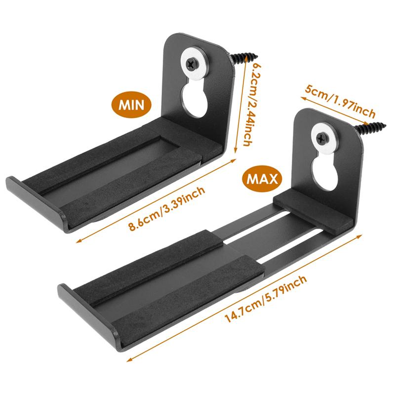 1 шт. Захист Універсальний кронштейн для саундбару Регульоване кріплення Настінний Нековзкий Глибина Рука Звукова панель Спрощує Кріплення Саундбару