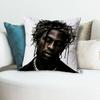 TTravis SScott Singer Pillow Cases for Bedroom Living Room Sofa Home Decor Polyester Cushion Cover with Zipper