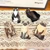 Cartoon Acetate Cat Hair Claw Pet Shark Clip Cute Animal Hair Clip  Girl