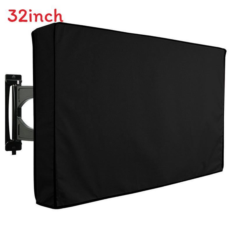 Modern Polyester Outdoor Tv Cover For Televisions Dustproof Waterproof Protector