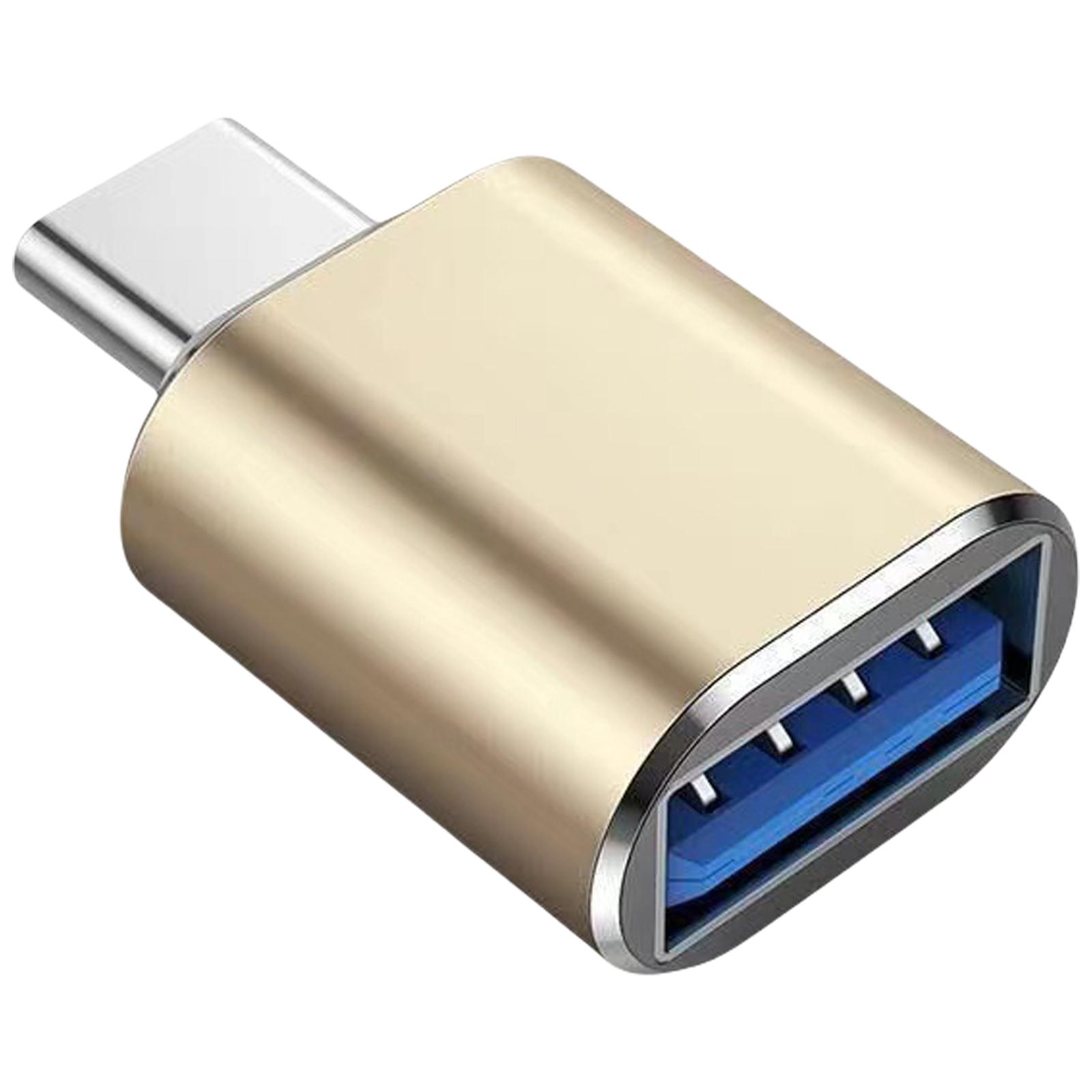 

Портативный конвертер Type C в USB3.0, кабель OTG для быстрой синхронизации данных, кабель для зарядки Type C для мобильных телефонов и периферийных устройств золотой