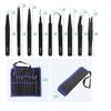 Stainless Steel Precision Antistatic Electrostatic Tweezers Set Maintenance Tools Professional Electronic Tweezers SIKEZHAN Tool