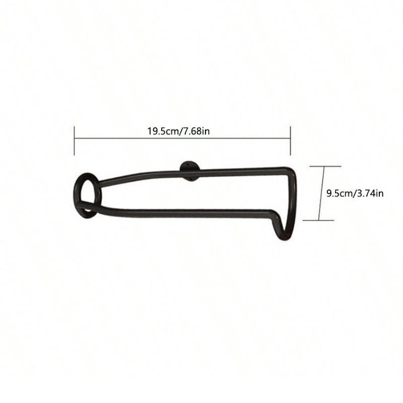 European Style Red Wine Rack Creative Wall Mounted Single Decorative Frame Suspension Wine Rack Display Rack