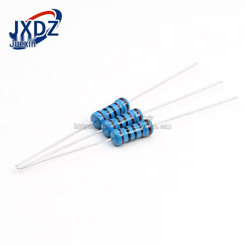 1/2W 1% Metal Film Resistors: 1R, 2R, 2.2R, 2.4R, 3R, 3.6R, 4.7R, 5.6R, 6.8R, 7.5R, 8.2R.