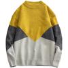 Winter Men 'S Round Neck Thicken Sweater Loose Knitwear Sweater Warm Bottoming Shirt 