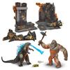 Diorama Set - Flair Leisure Products - MNG19000 - Godzilla Et Kong - 2 Figurines - Multicolore