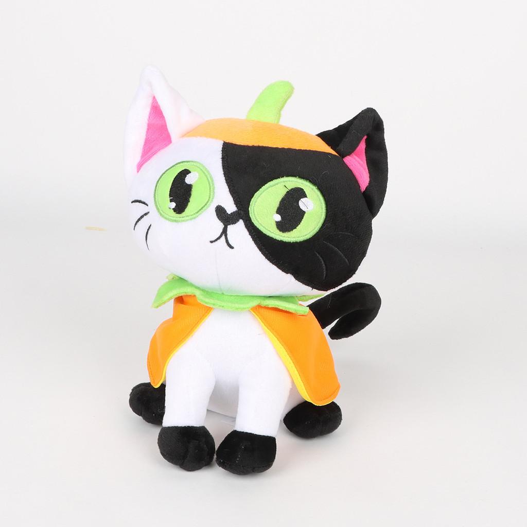 Cat Dark Series Plush Toy Cartoon Stuffed Doll Room Sofa Decoration Gift Kids