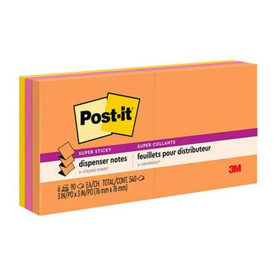 Post-it Super Sticky Pop-up Notes 76x76mm (6pk) (De Janeiro)