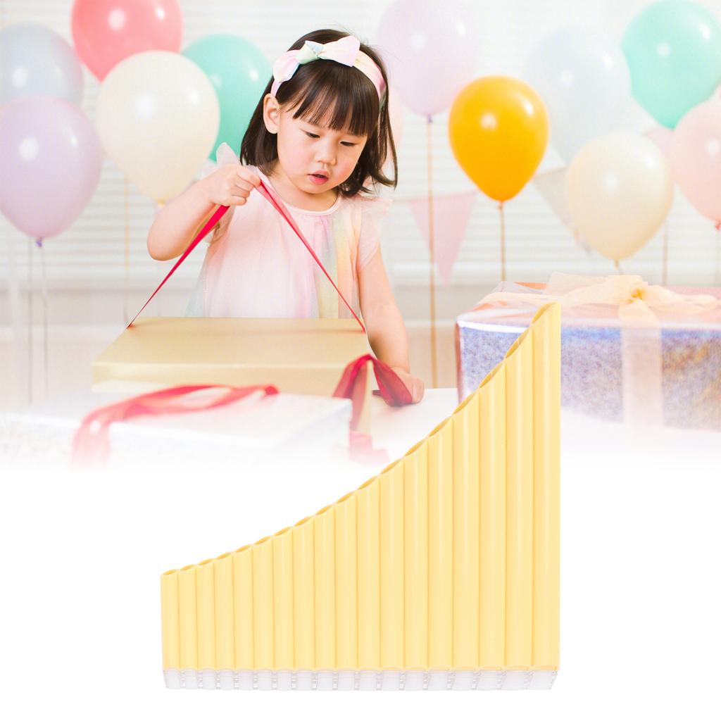Pan Flute C Key with Cardboard Carrying Bag for Children Adults Beginners Teaching Staff