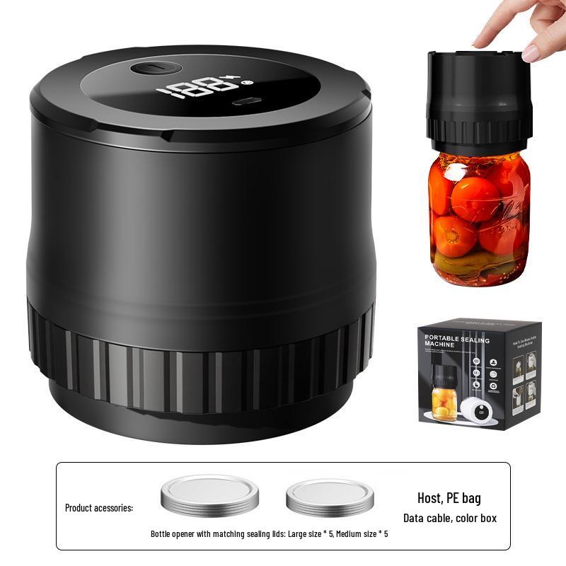 Automatic Mason Jar Vacuum Sealer: Compact Household Preservation Device
