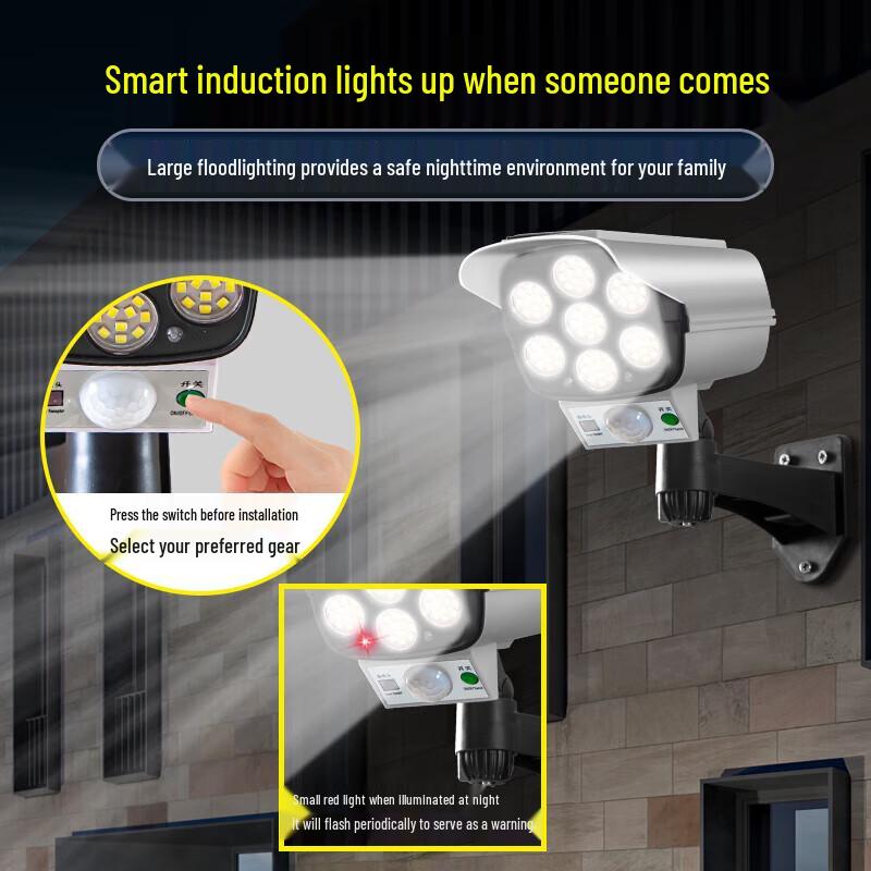 Shufujia Solar Motion Sensor Security Light