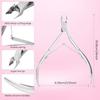 1 Pcs Nail Cuticle Scissors Professional Cuticle Cutter Nail Nippers Scissors Manicure Pusher Pedicure Tong Dead Skin