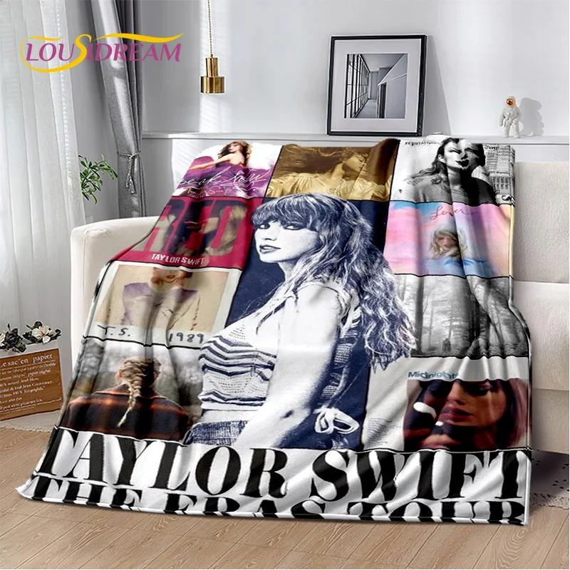 3D Taylor-r Singer T-Swizzle Decke, Weiche Überwurfdecke für Zuhause Schlafzimmer Bett Sofa Picknick Reise Büro Abdeckung Kindergeschenk Geschenk
