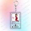 All I Want for Christmas Is You Music Keychains for Women Accessories Bag  Santa Claus Code Keying Jewelry Fans Festival Gifts