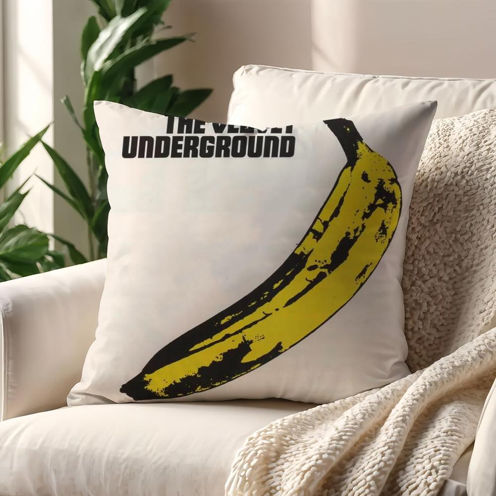 The Velvet Underground cushion cover For Pillow Printing Sofa Decoration Home Car Room Coffee Shop Office Nordic Simplicity